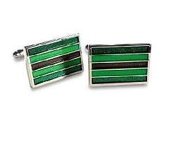 Green Cufflinks