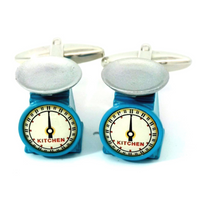 Kitchen Scales Cufflinks