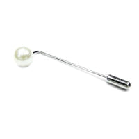 Pearl Effect Stick Pin Tie Bars Clinks Pearl Effect Stick Pin