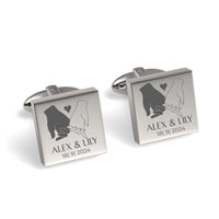 The Promise Engraved Cufflinks