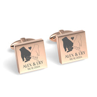 The Promise Engraved Cufflinks