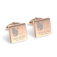 The Promise Engraved Cufflinks