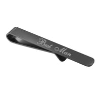 Wedding Role Best Man Engraved Tie Bar