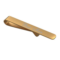 Wedding Role Best Man Engraved Tie Bar