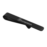 Wedding Role Groomsman Engraved Tie Bar