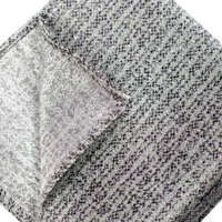 Silver Textured Pocket Square