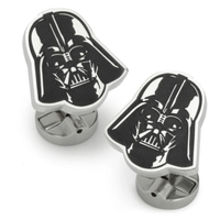 Darth Vader Stainless Steel Cufflinks