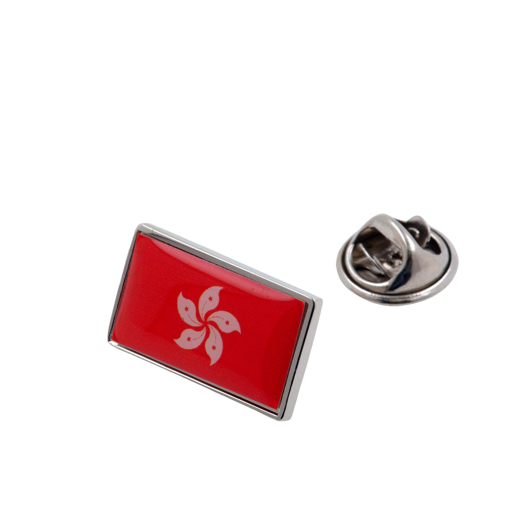 Flag of Hong Kong Lapel Pin Lapel Pin Clinks 