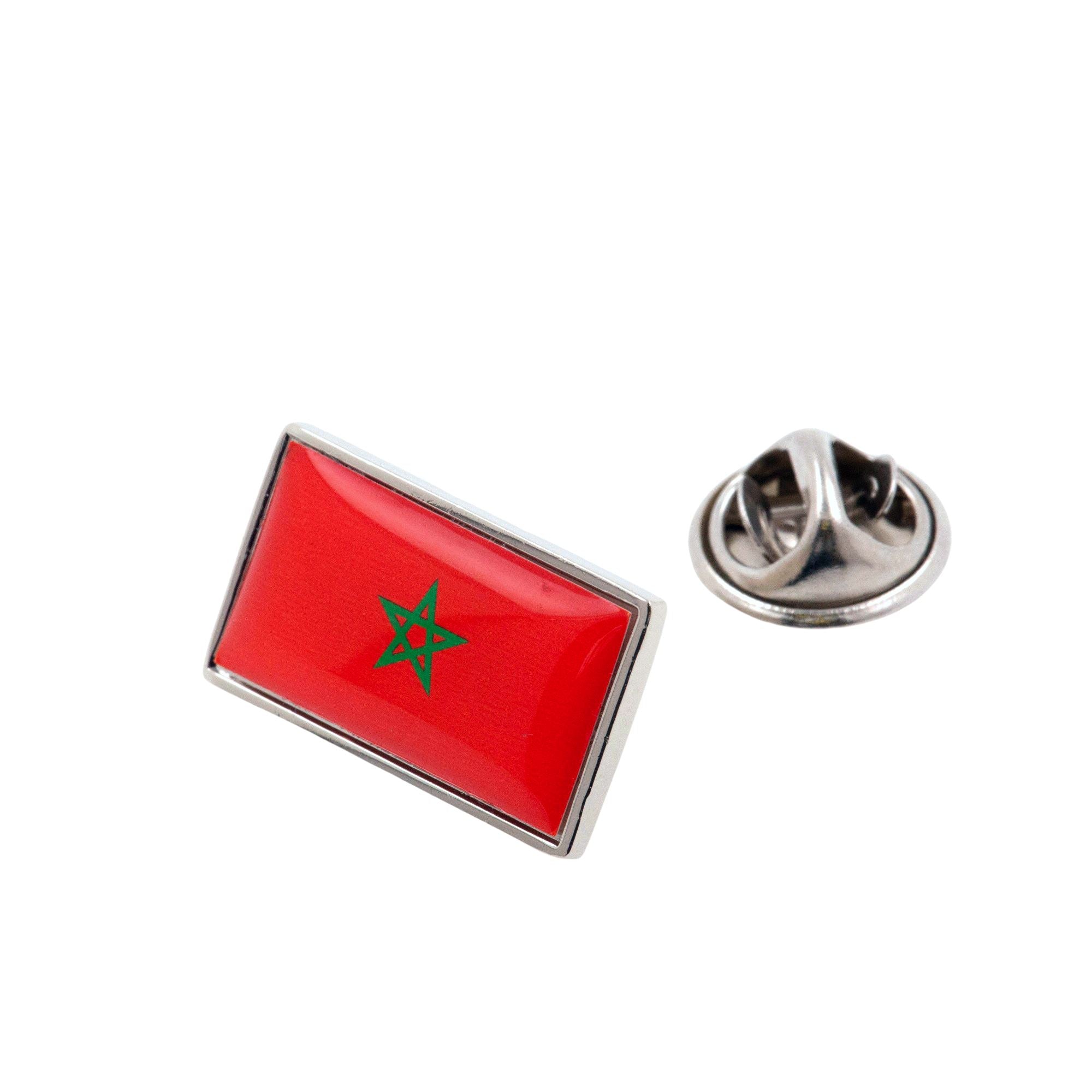 Flag of Morocco Lapel Pin Lapel Pin Clinks 