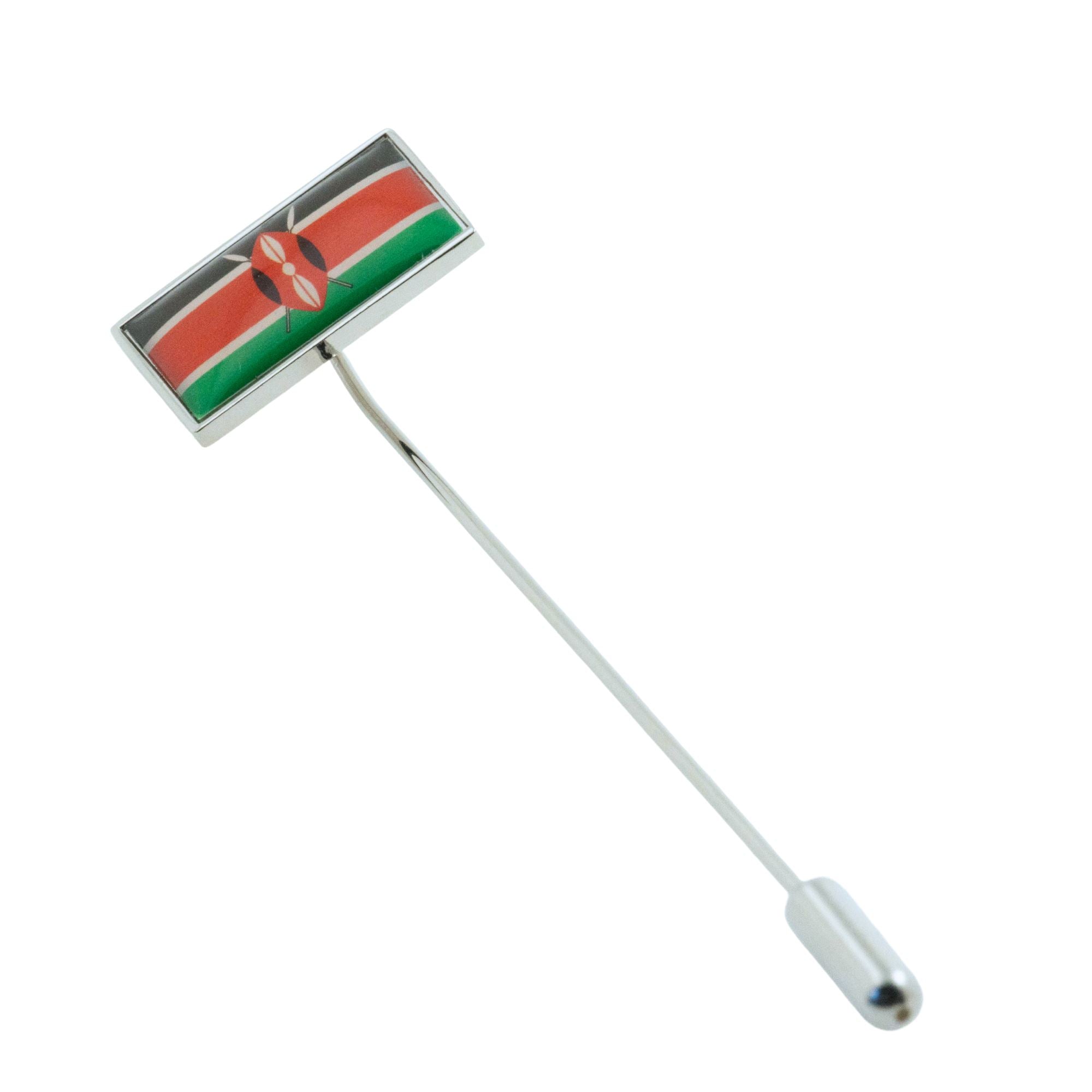 Flag of Kenya Stick Pin Lapel Pin Clinks 