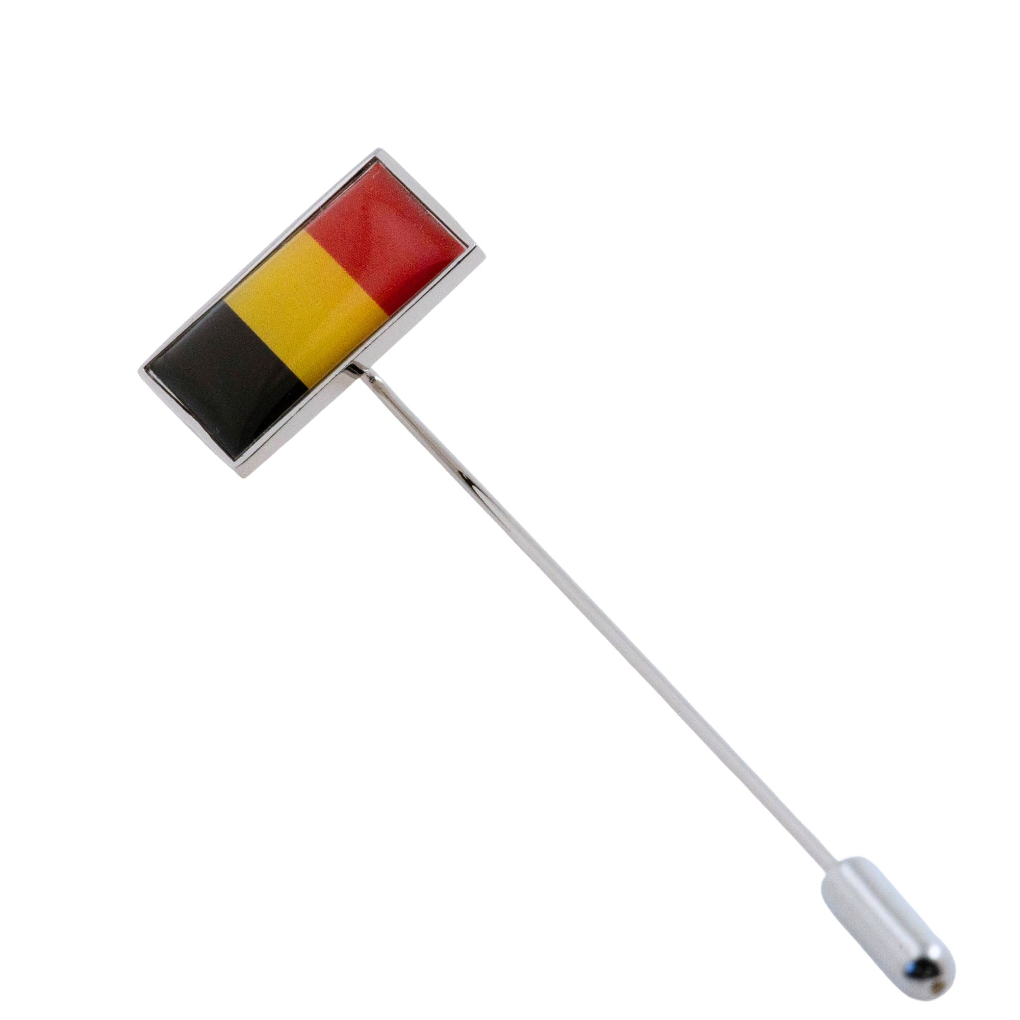 Flag of Belgium Stick Pin Lapel Pin Clinks 