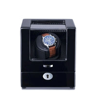 Seconds - Waratah Watch Winder Box for 1 Watch in Black (e) Seconds Clinks