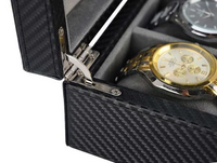 Carbon Fibre Cufflink Watch Box