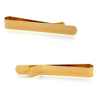 Engravable Tie Bars Curved End