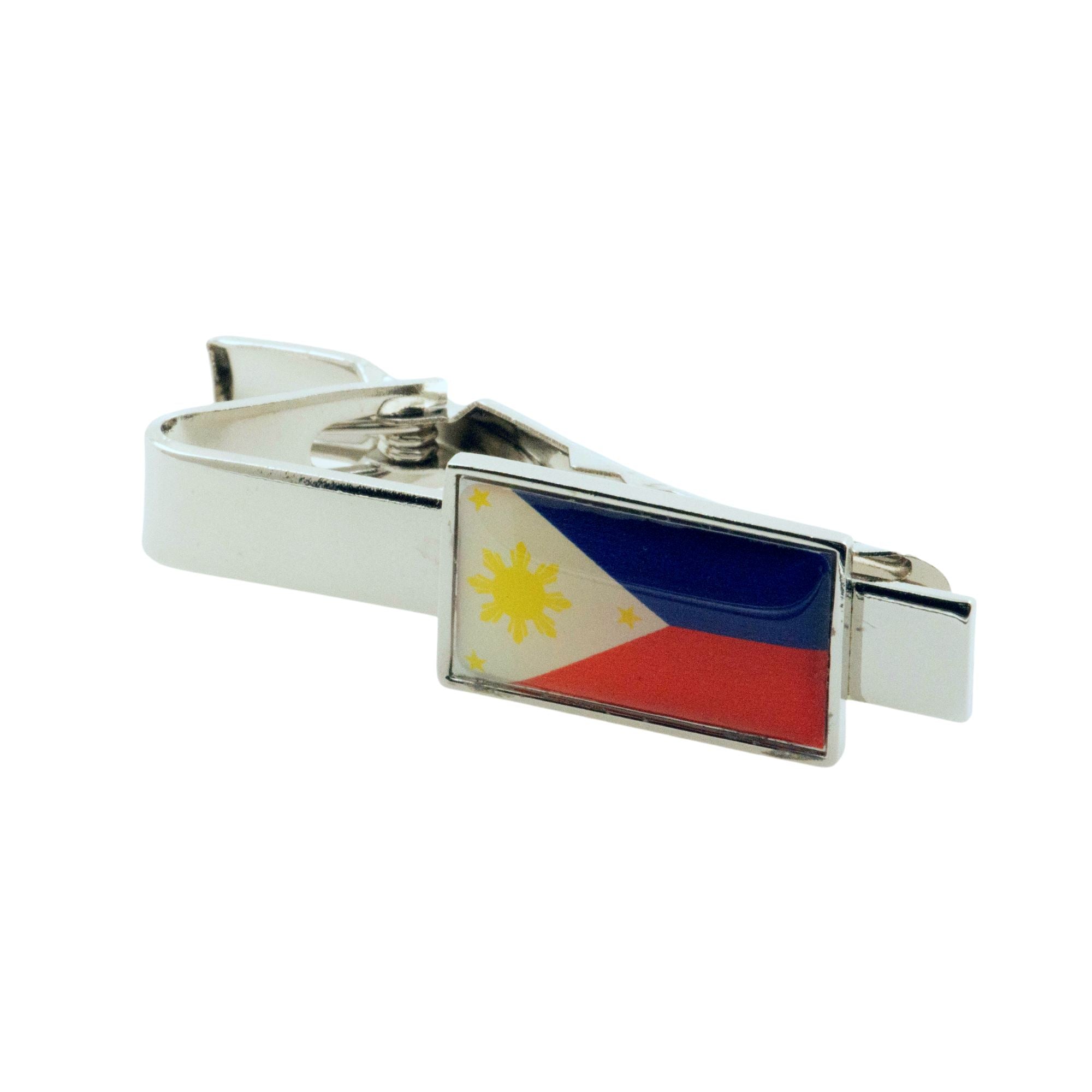 Flag of Philippines Tie Clip Tie Clips Clinks 