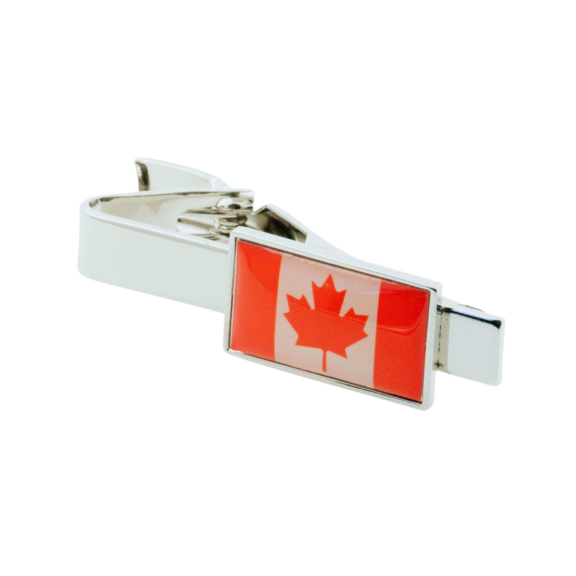 Flag of Canada Tie Clip Tie Clips Clinks 