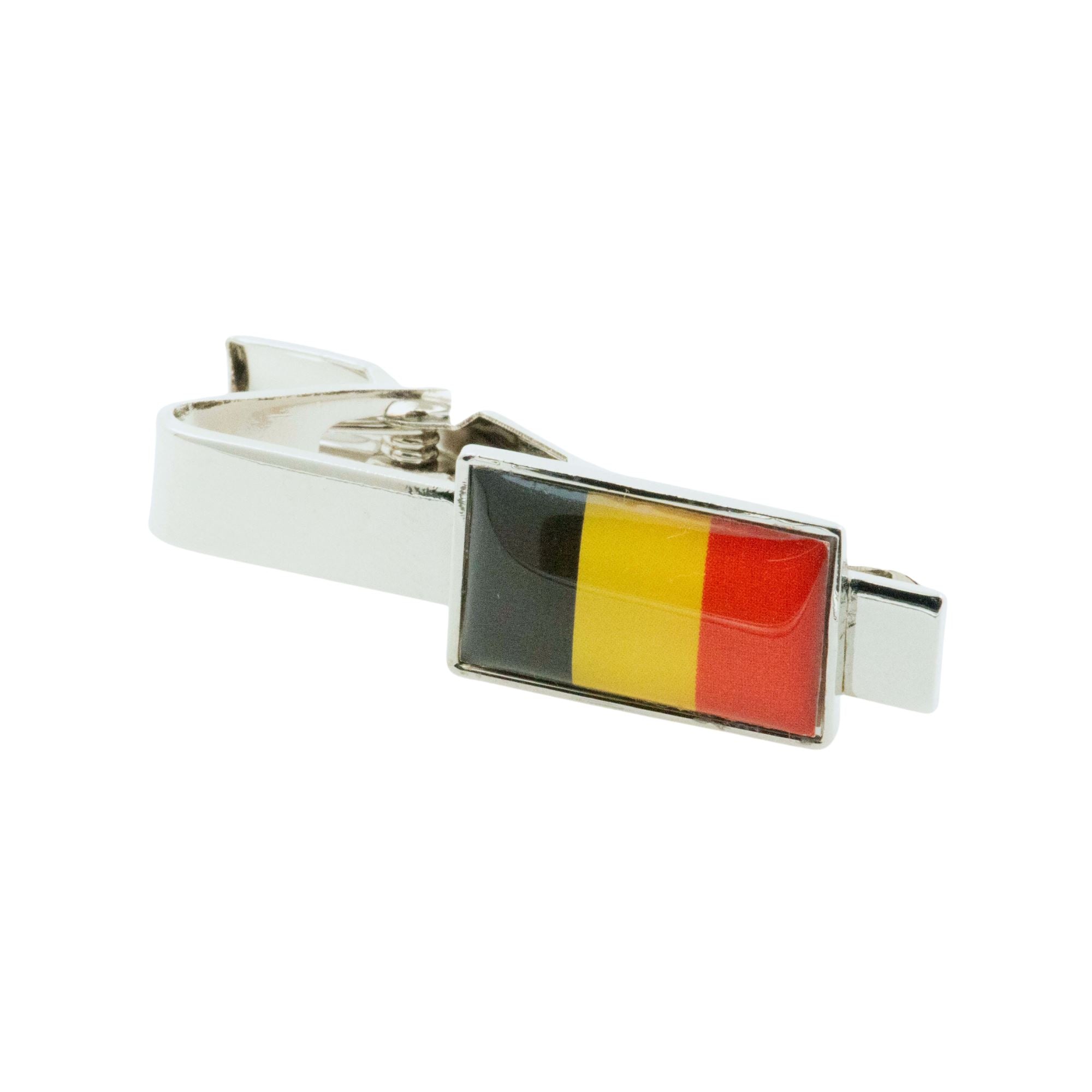 Flag of Belgium Tie Clip Tie Clips Clinks 