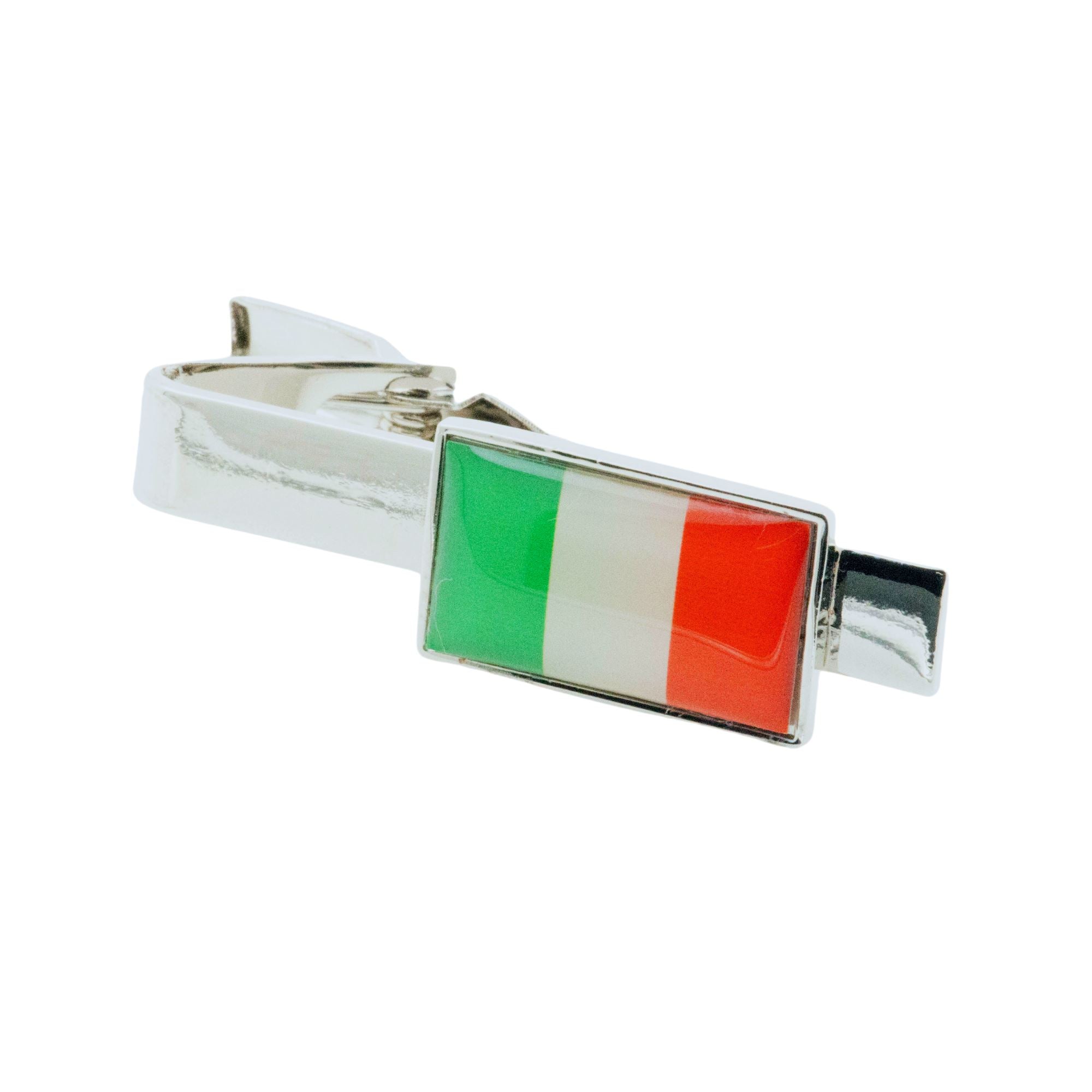 Flag of Italy Tie Clip Tie Clips Clinks 