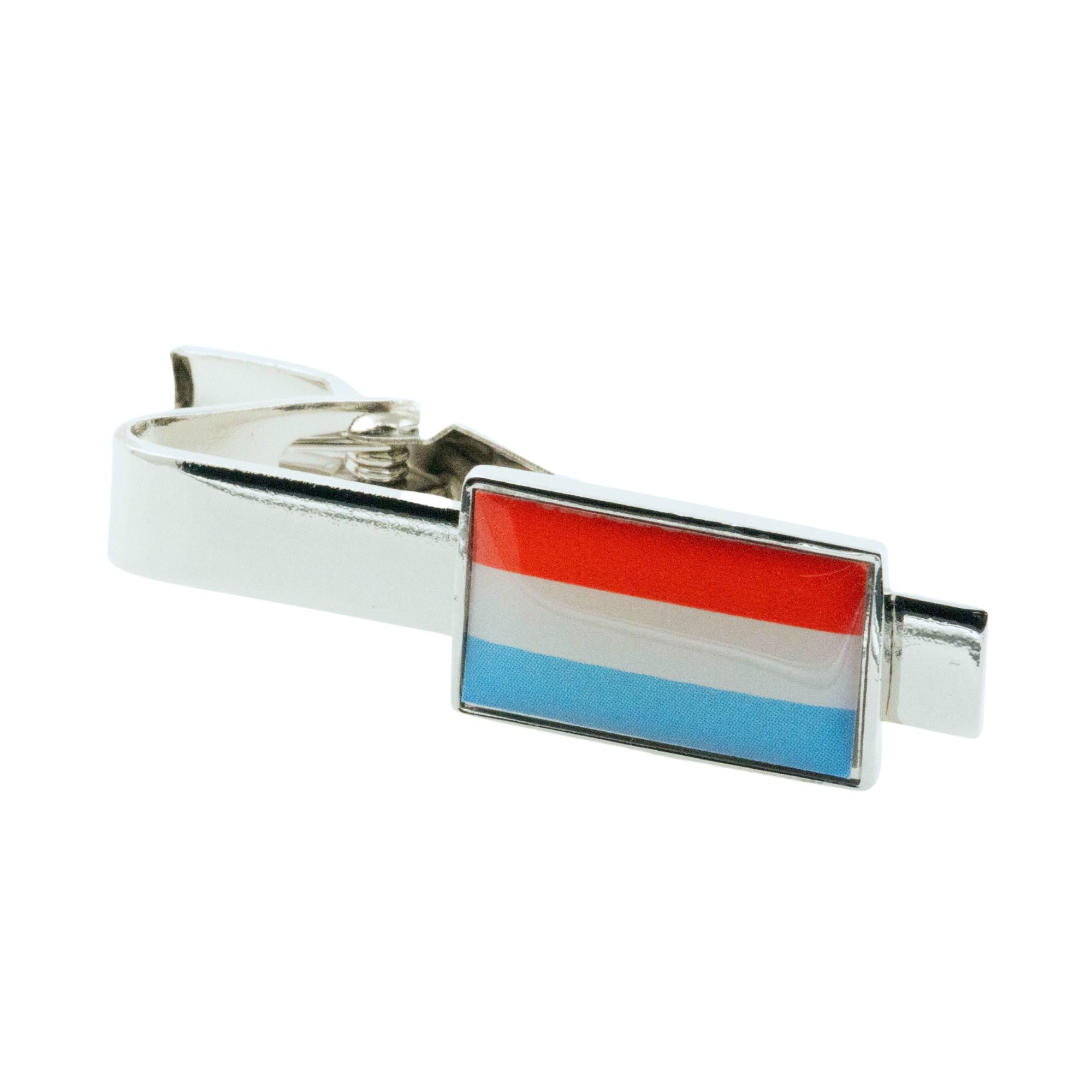 Flag of Luxembourg Tie Clip Tie Clips Clinks 