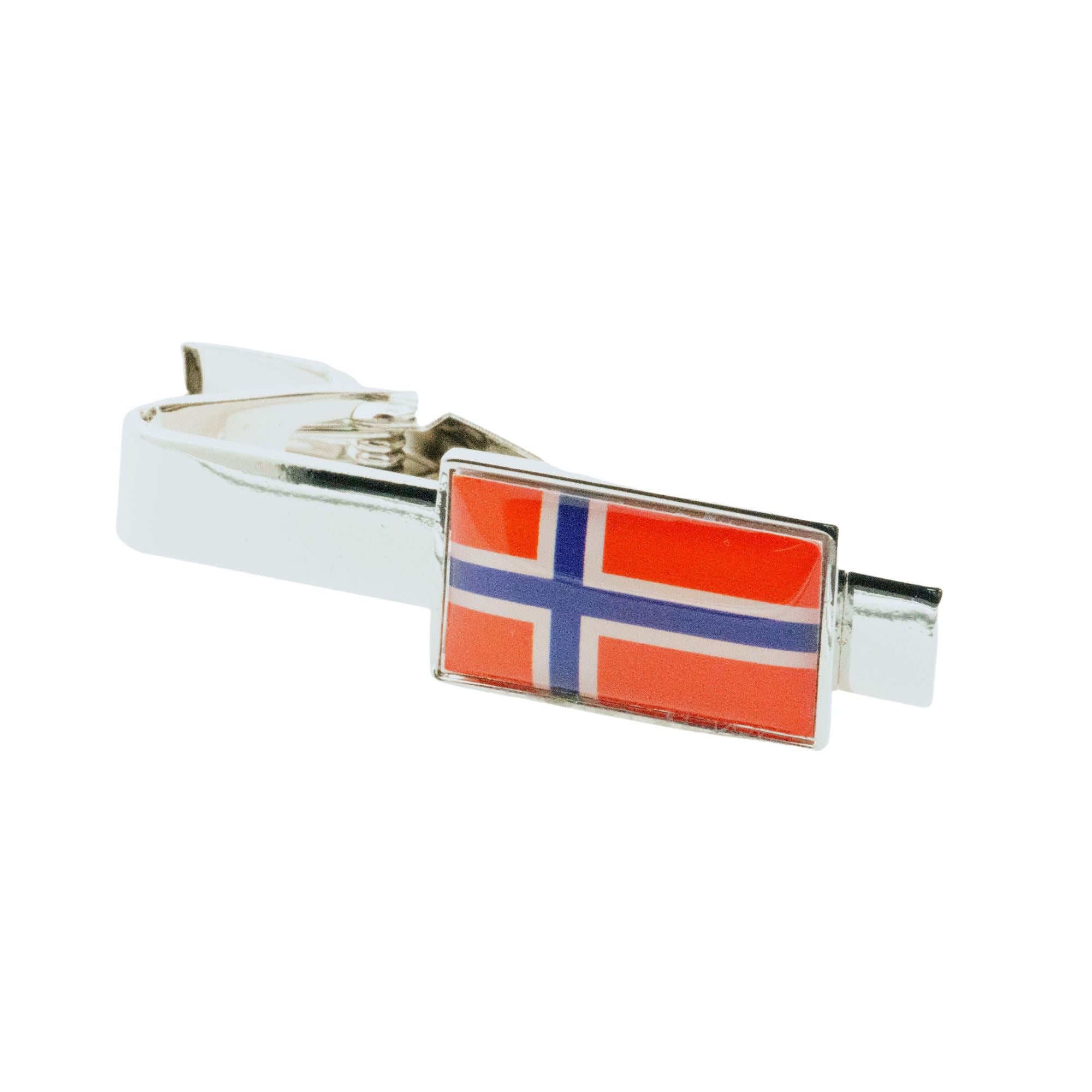 Flag of Norway Tie Clip Tie Clips Clinks 