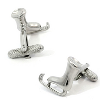 Ice Skating Boot Cufflinks