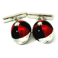 Jockey Hat Cufflinks (Coloured)