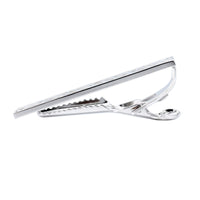 Geometric Shapes Silver Tie Clip Tie Bars Clinks Australia