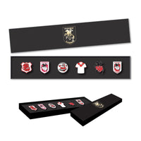 St. George Illawarra Dragons Logo NRL Pin Set Lapel Pin Clinks