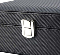 Carbon Fibre Cufflink Watch Box Storage Boxes Clinks