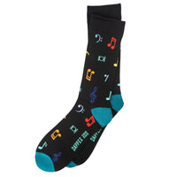 Soul Song Music Notes Bamboo Socks by Dapper Roo Socks Dapper Roo Default