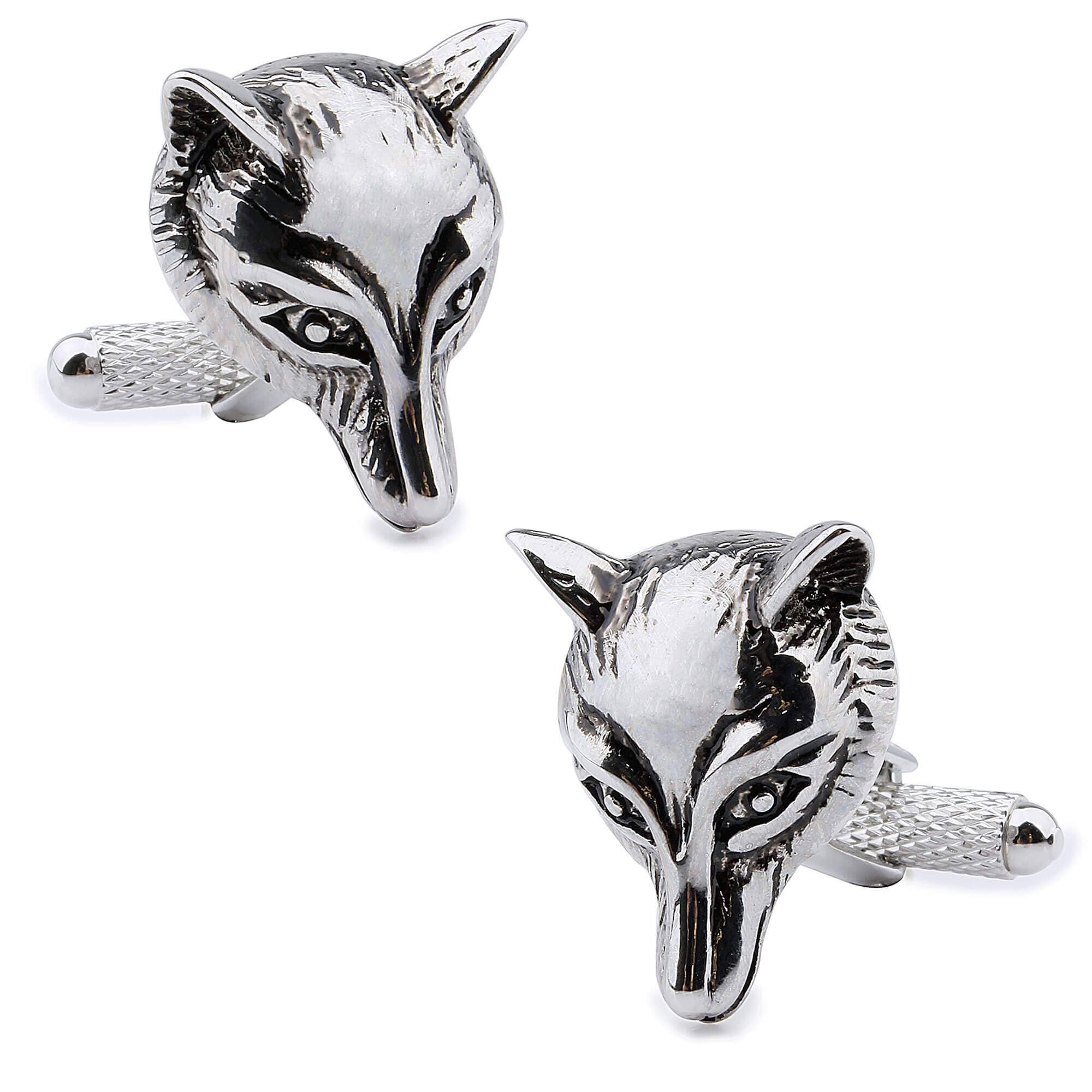 Silver Fox Cufflinks Novelty Cufflinks Clinks Australia Default 